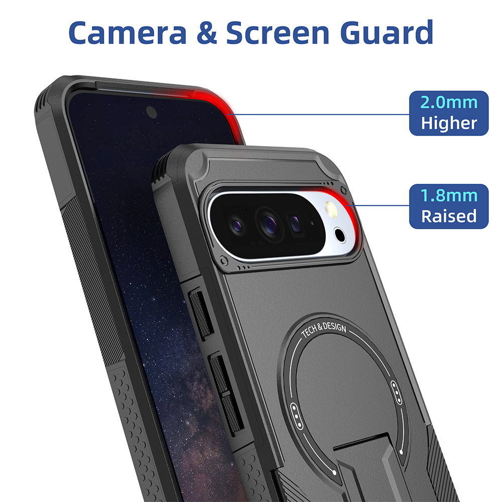 Ring Stand Case - Luxury Armor Magnetic Case for Google