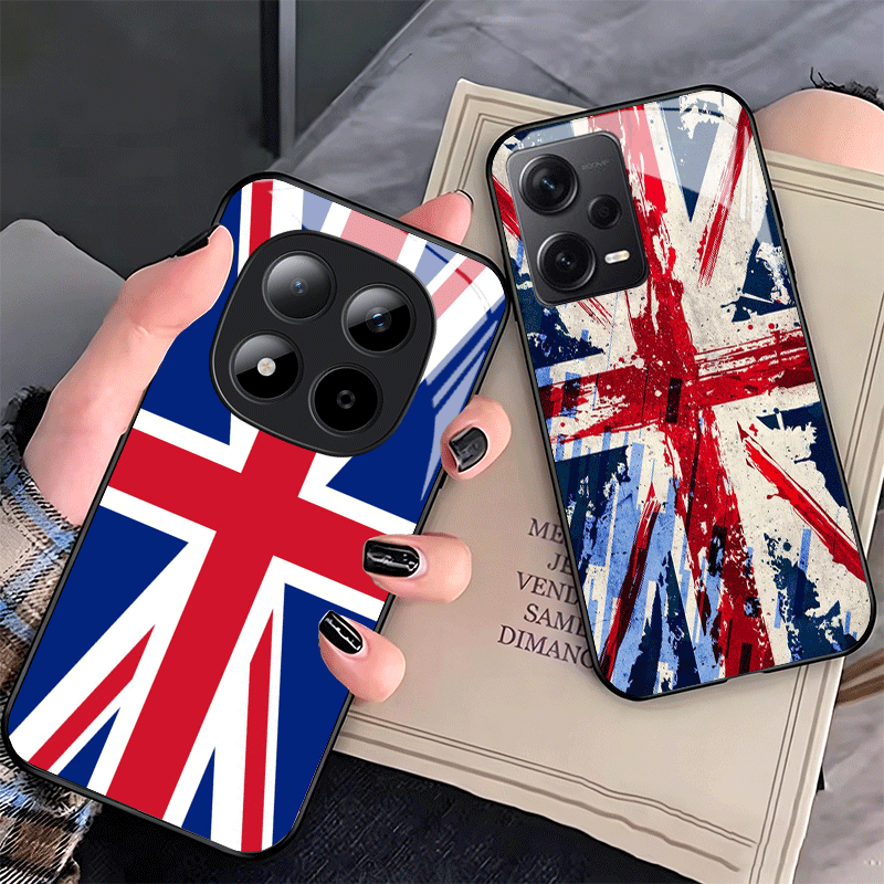 Phone Cases Uk - Union Jack England UK Flag Glass