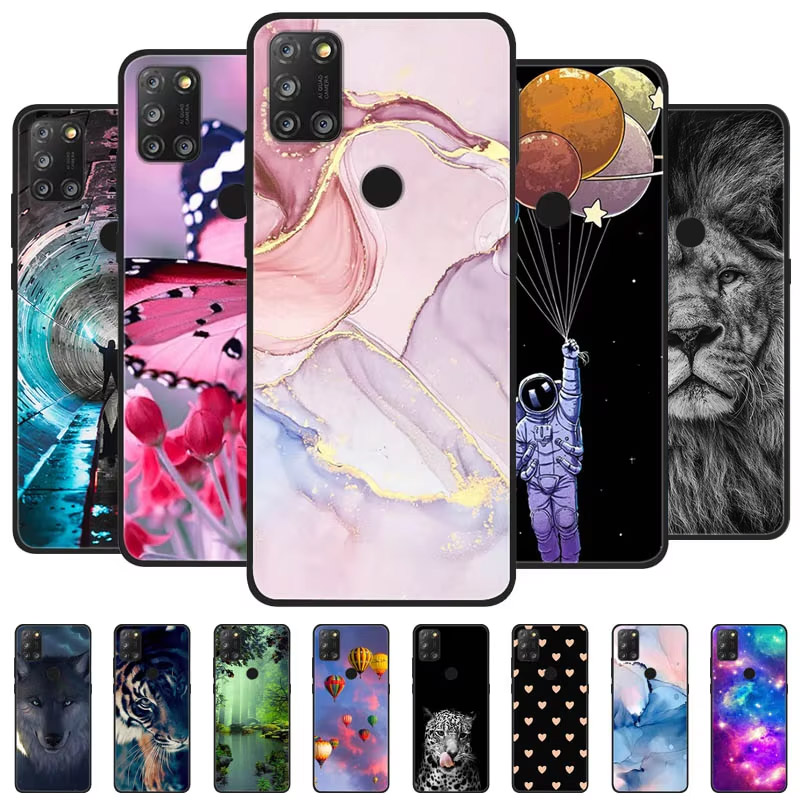 Phone Cases Uk - For Alcatel 3X 2020 Case Marble