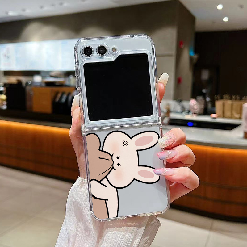 Funny Bunny Bear Paired Couple - đánh giá và giá Phone Cases Funny
