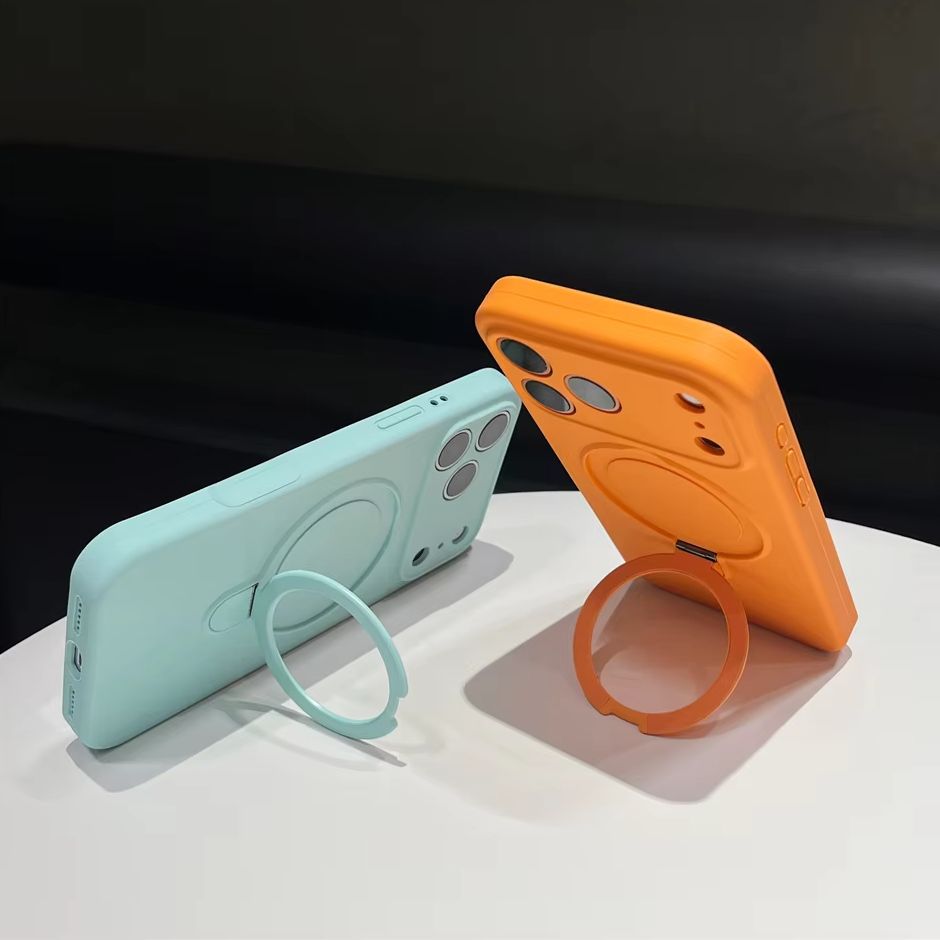 Luxury Original Liquid Silicon - đánh giá và giá Ring Stand Case