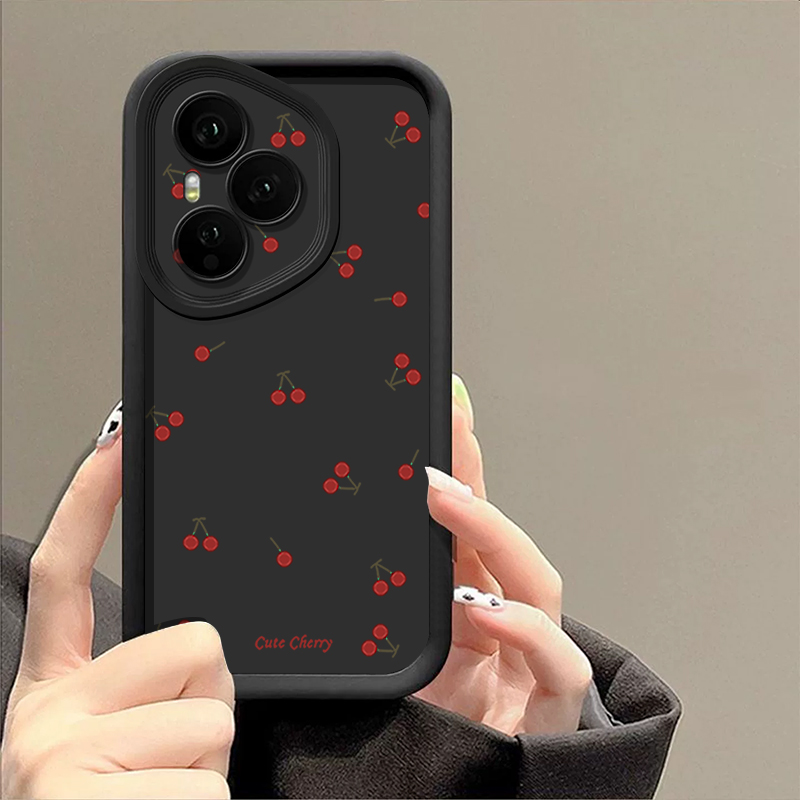 Mini Red Cherry Printed Soft T - đánh giá và giá Phone Cases Cherry