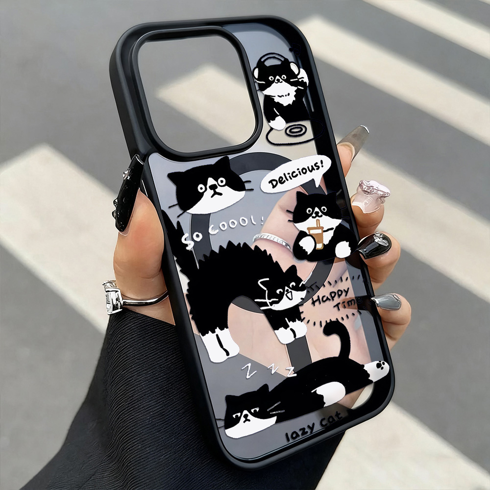 Funny Black Cat Wireless Charg - đánh giá và giá Phone Cases Funny