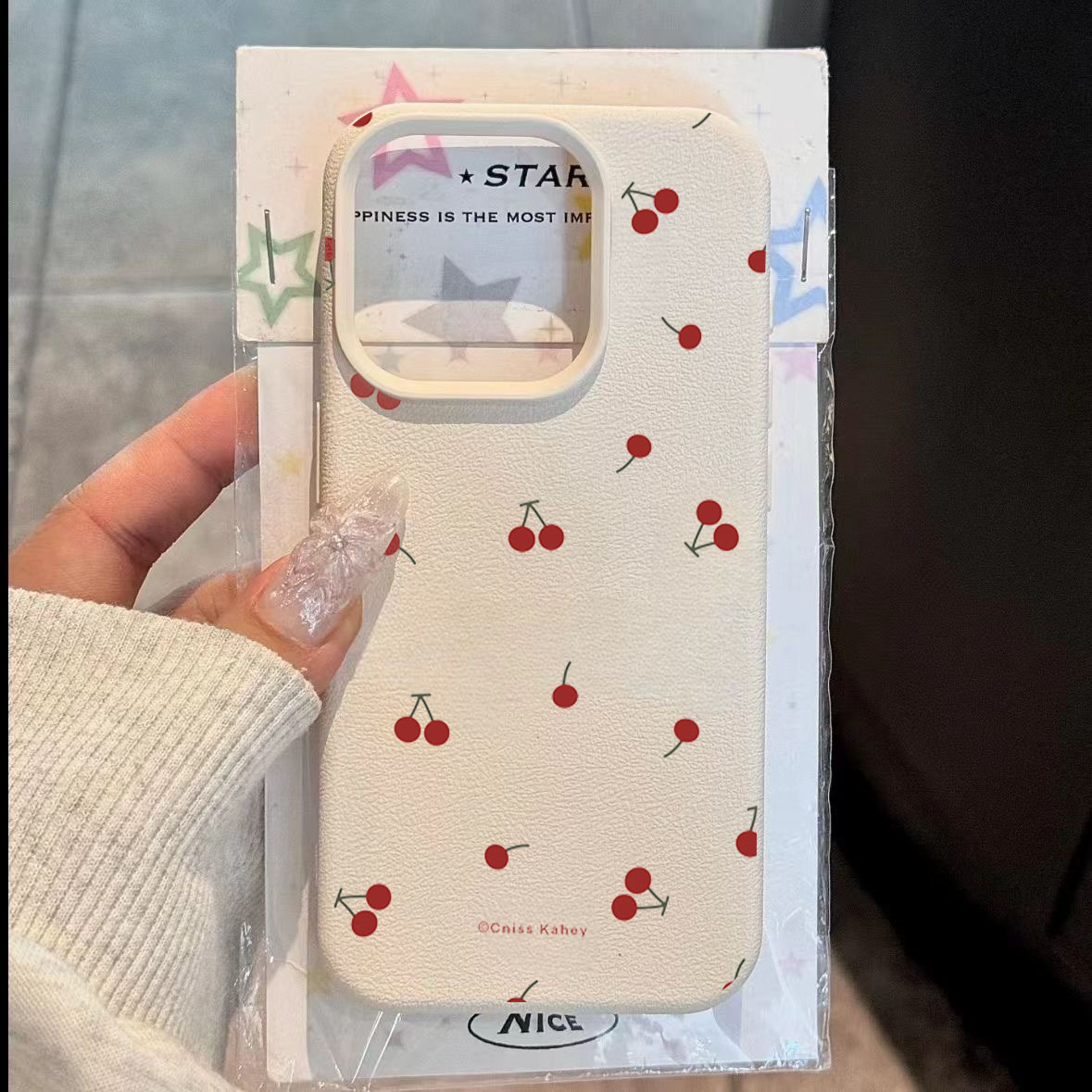 Cute Cartoon Cherry Lichee Pat - đánh giá và giá Phone Cases Cherry