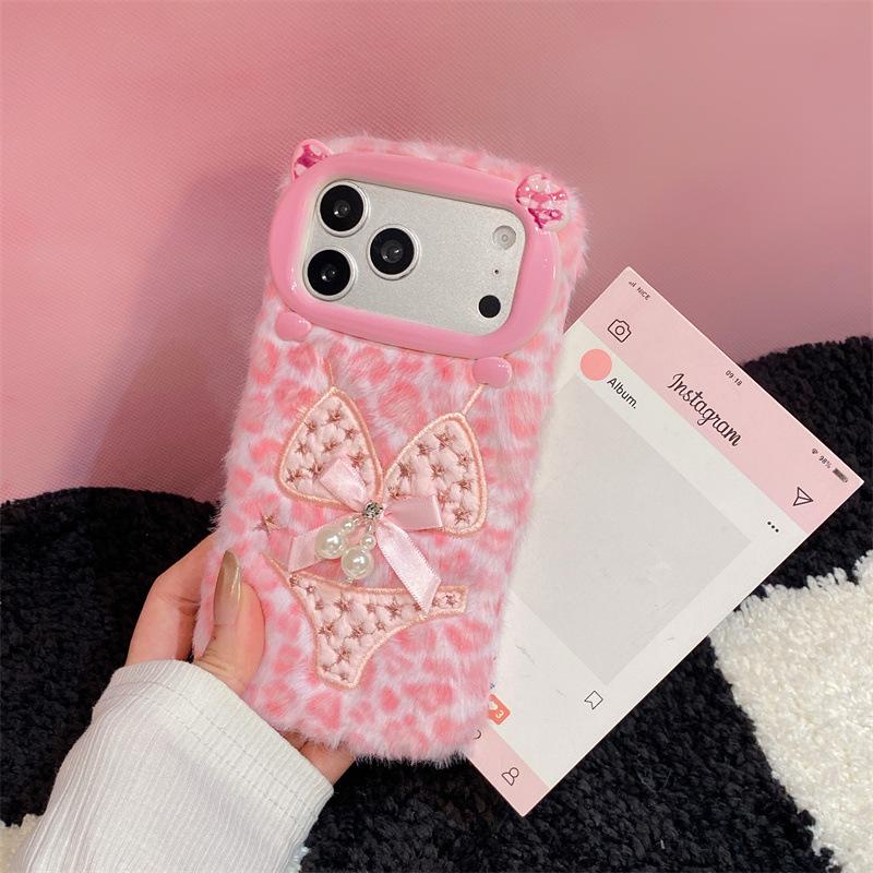 Pearl Bikini Design Plush Case - đánh giá và giá Apple Iphone 15