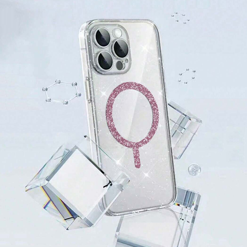 Transparent Magnetic Glitter P - đánh giá và giá Phone Cases Pinterest