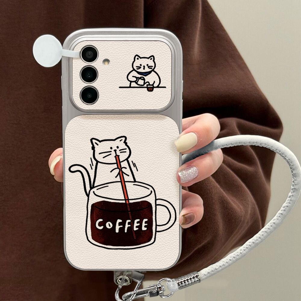 Coffee Cute Cat Phone Case For - đánh giá và giá Phone Cases Samsung
