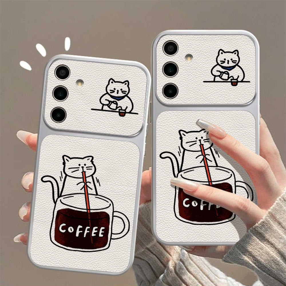 Coffee Cute Cat Phone Case For - đánh giá và giá Phone Cases Samsung