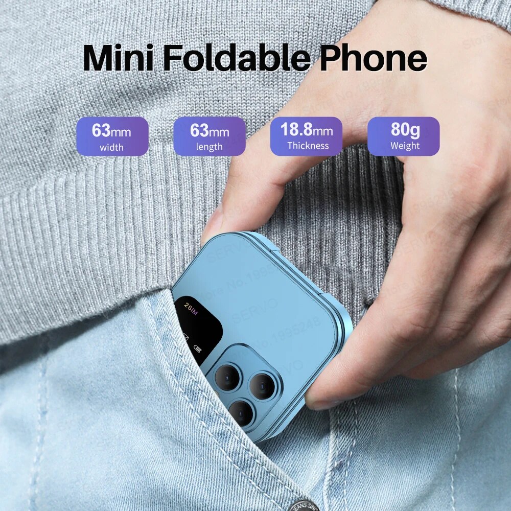 SERVO I16 Pro MIni Fold Mobile - đánh giá và giá Phone Cases Verizon