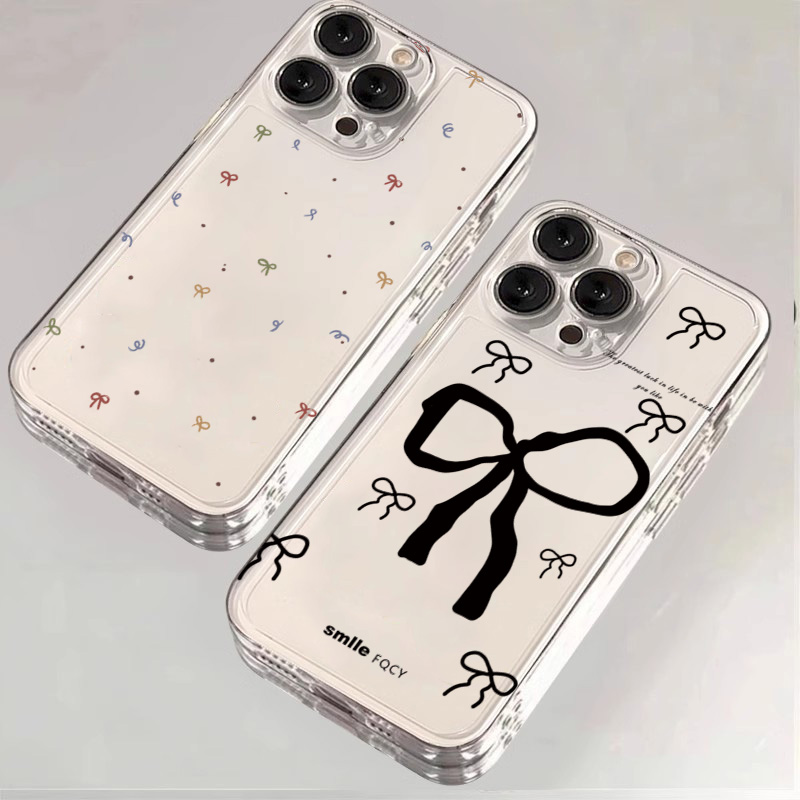 Colorful Small Bow Transparent - đánh giá và giá Phone Cases Pinterest