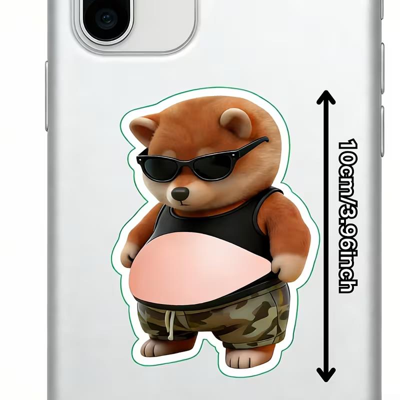 2/4pcs 3D Puppy w/ Glasses & B - đánh giá và giá Phone Cases Big W