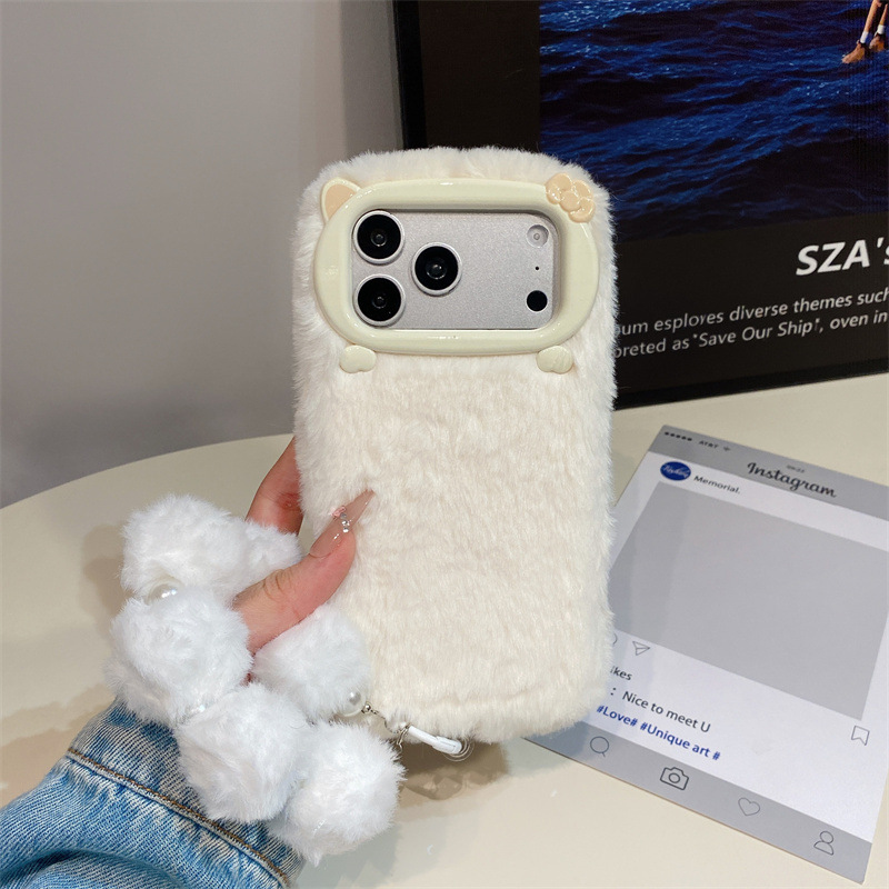 Luxury Solid Colors Furry Plus - đánh giá và giá Phone Cases For Iphone 16