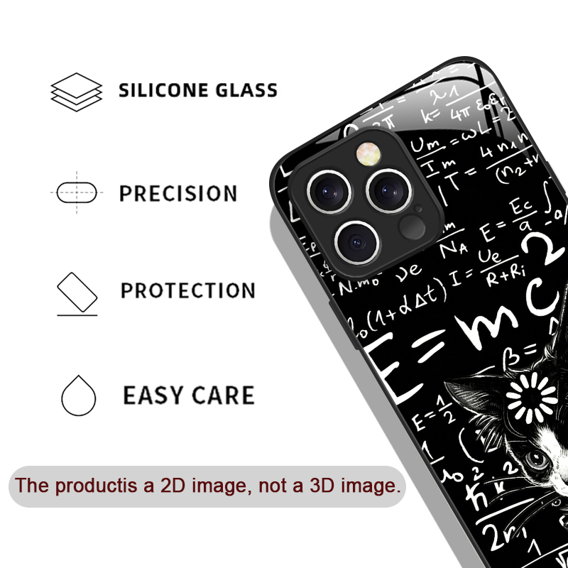 Funny Art Thinking Formula Cat - đánh giá và giá Phone Cases Funny