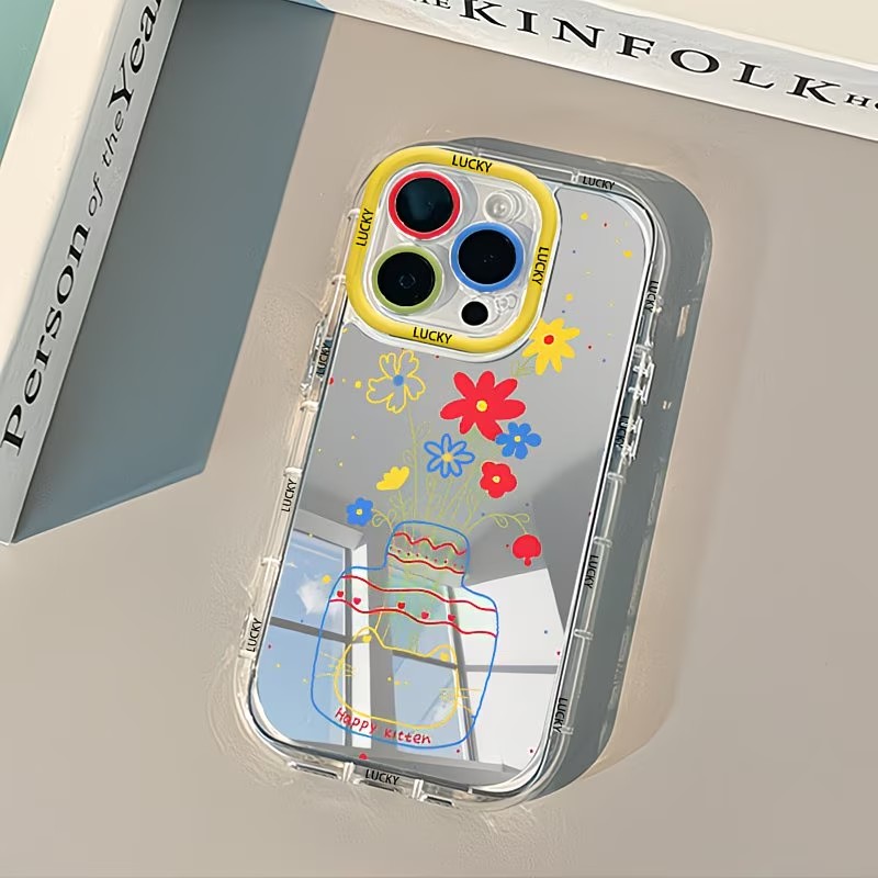 Summer Daisy Cat Vase Design M - đánh giá và giá Phone Cases For Iphone 16