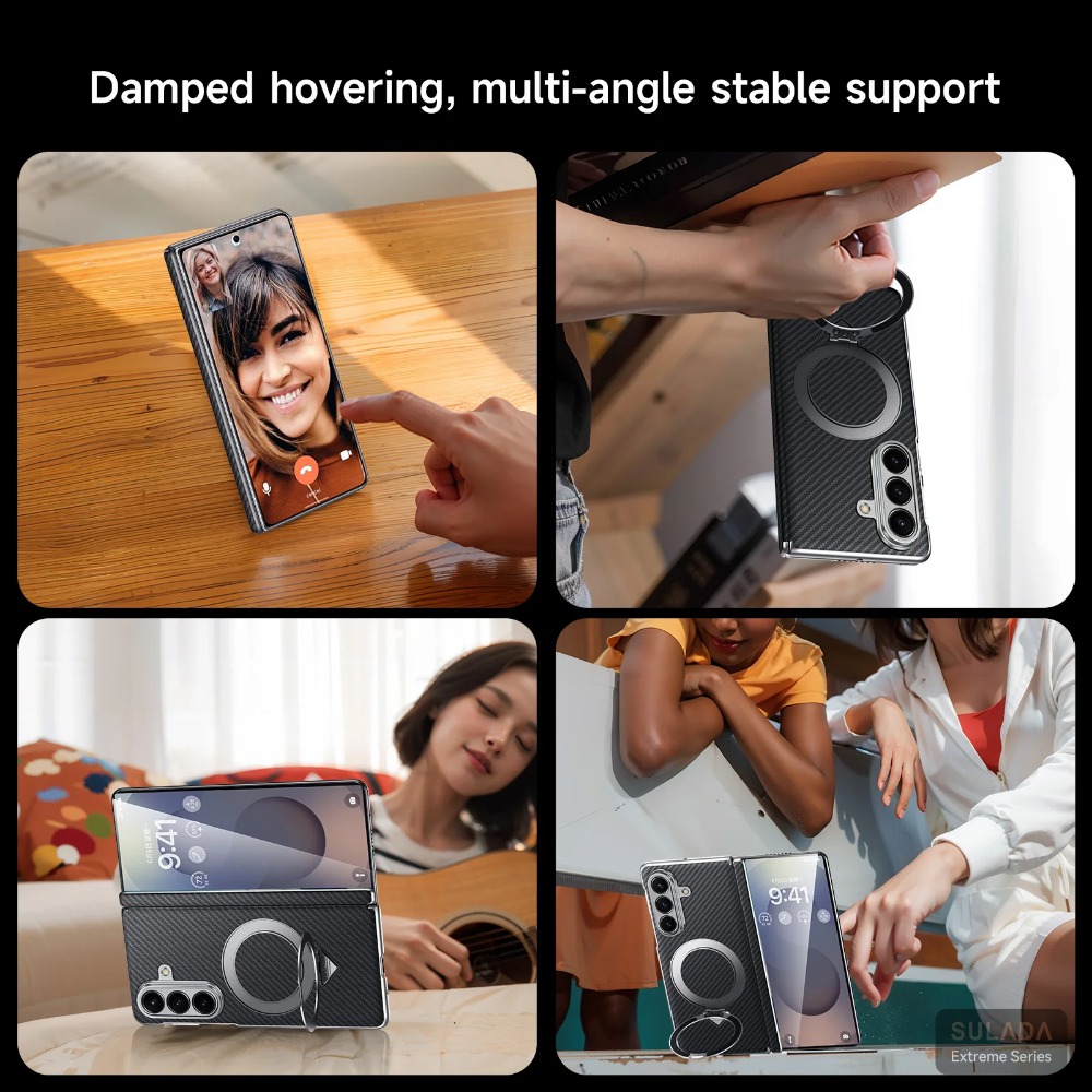 Business Carbon Fibre Magnetic - đánh giá và giá Ring Stand Case