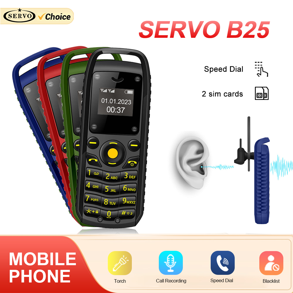 SERVO B25 Mini Mobile Phone 2  - đánh giá và giá Phone Cases Verizon