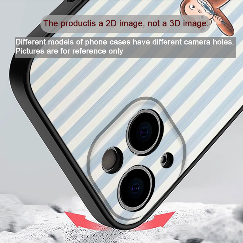 Cartoon Striped Monkey Holding - đánh giá và giá Phone Cases For Iphone 16