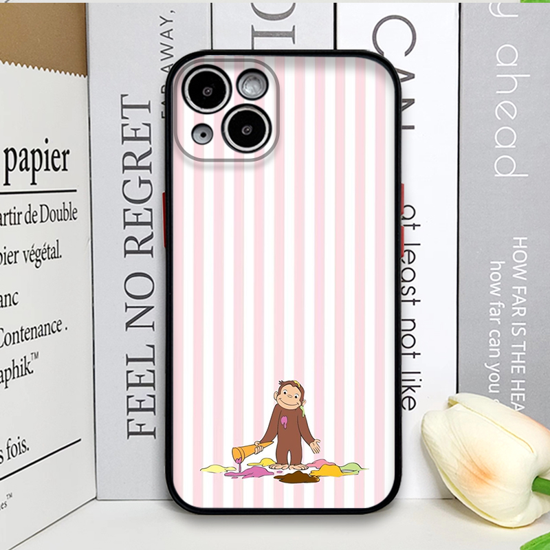 Cartoon Striped Monkey Holding - đánh giá và giá Phone Cases For Iphone 16